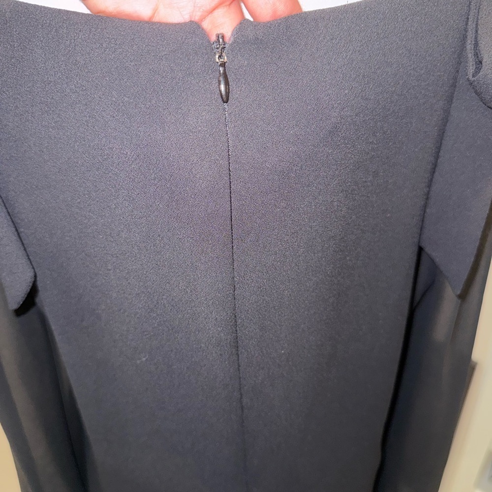 NWT Ann Taylor Black Long Sleeve Dress Size 10 - Picture 8 of 12